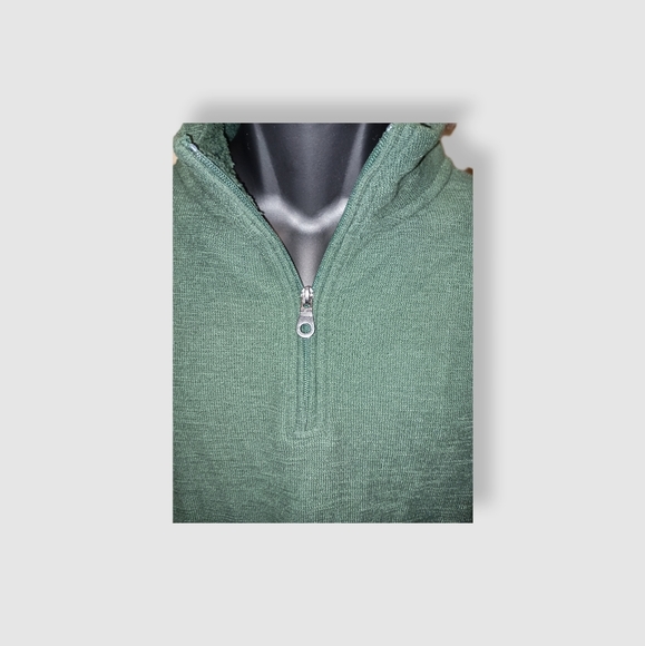 🌲 Goodfellow & Co. Forest Green Fleece-Lined Sweater - Picture 3 of 4